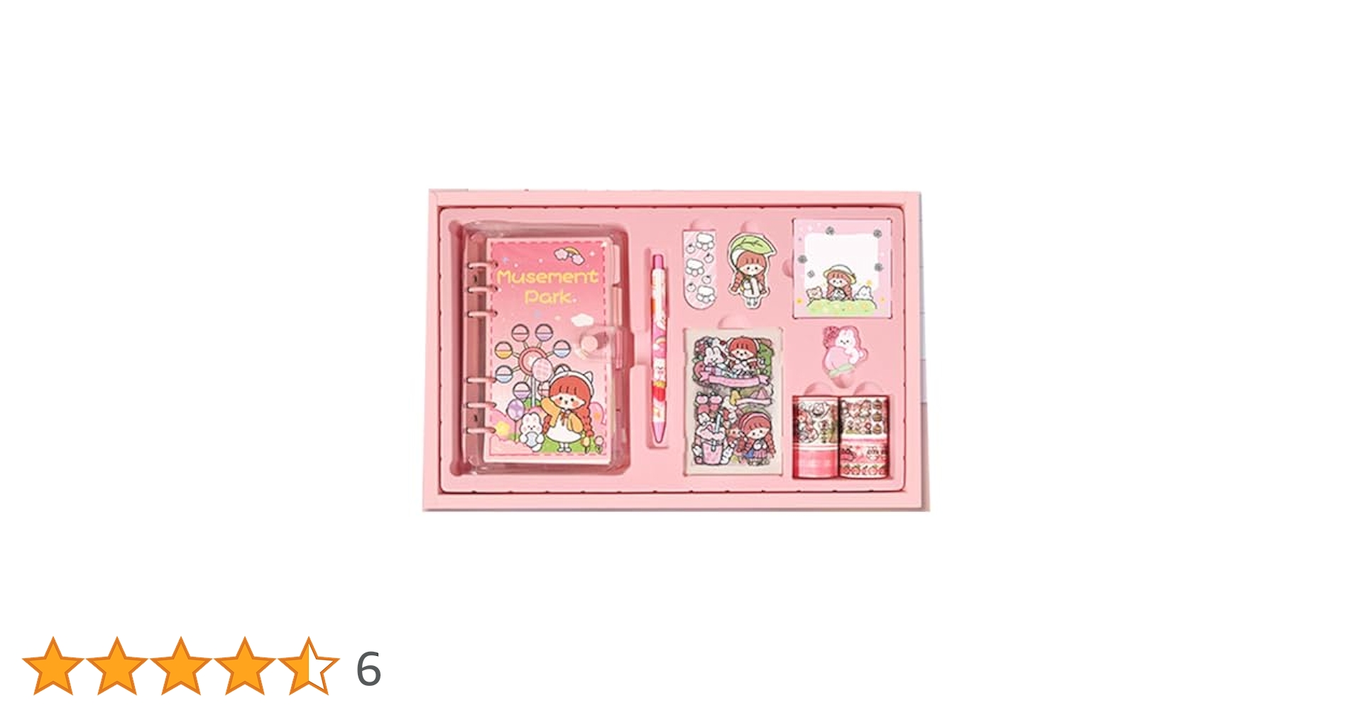 文房具・ステーショナリー sister journal Amazon.co.jp: YCZJD ローズゴールド文房具セットギフトボックス